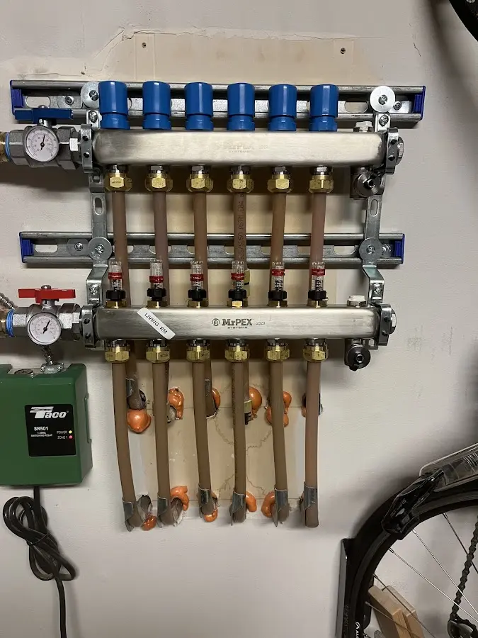 Plumber performing Leak Detection at a residential property in Robbinsdale